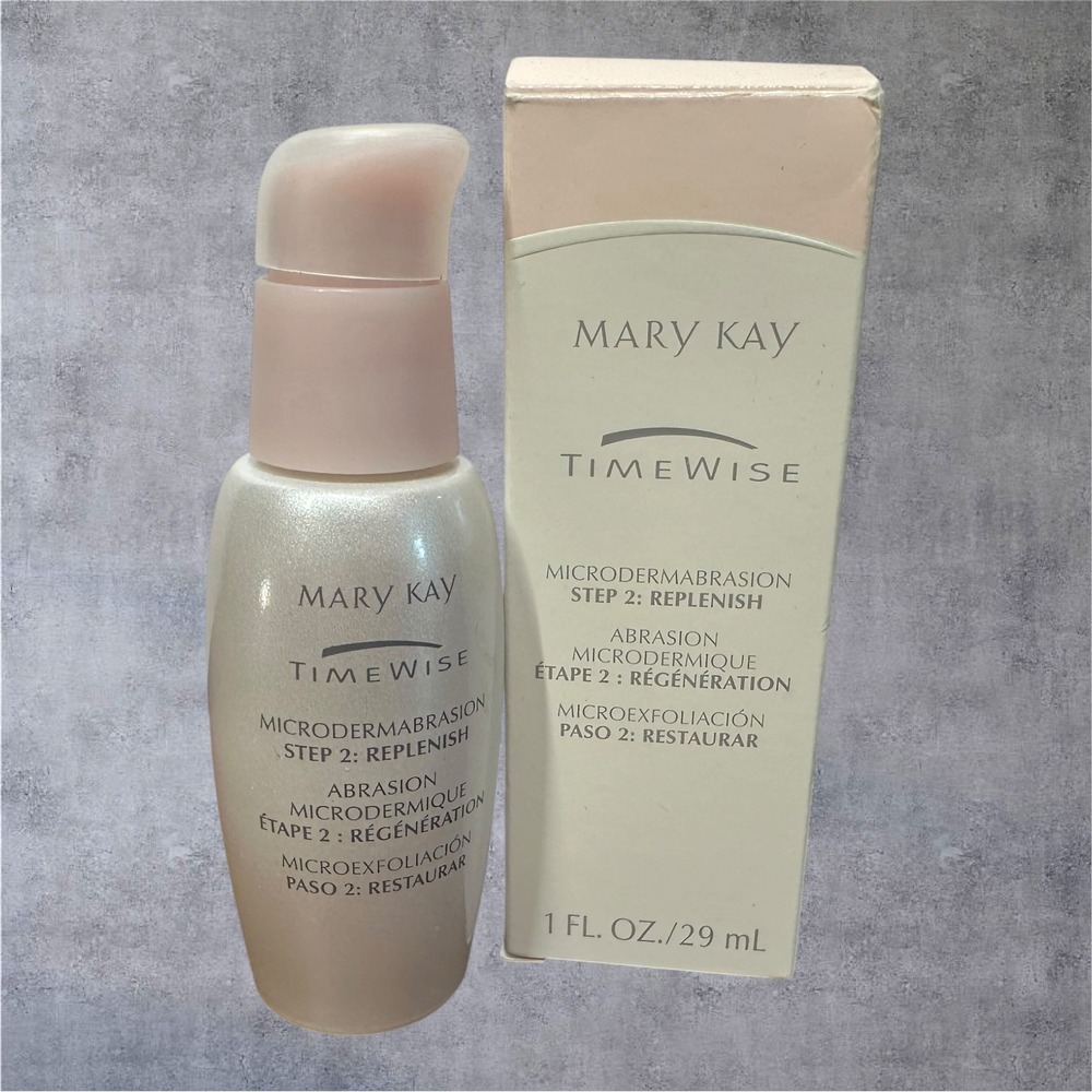Mary Kay TimeWise Microdermabrasion Step 2 Replenish‎ 519400 1oz New Box Serum